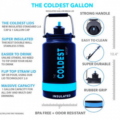 The Coldest 1 Gallon Jug - The Coldest Water – COLDEST Wholesale